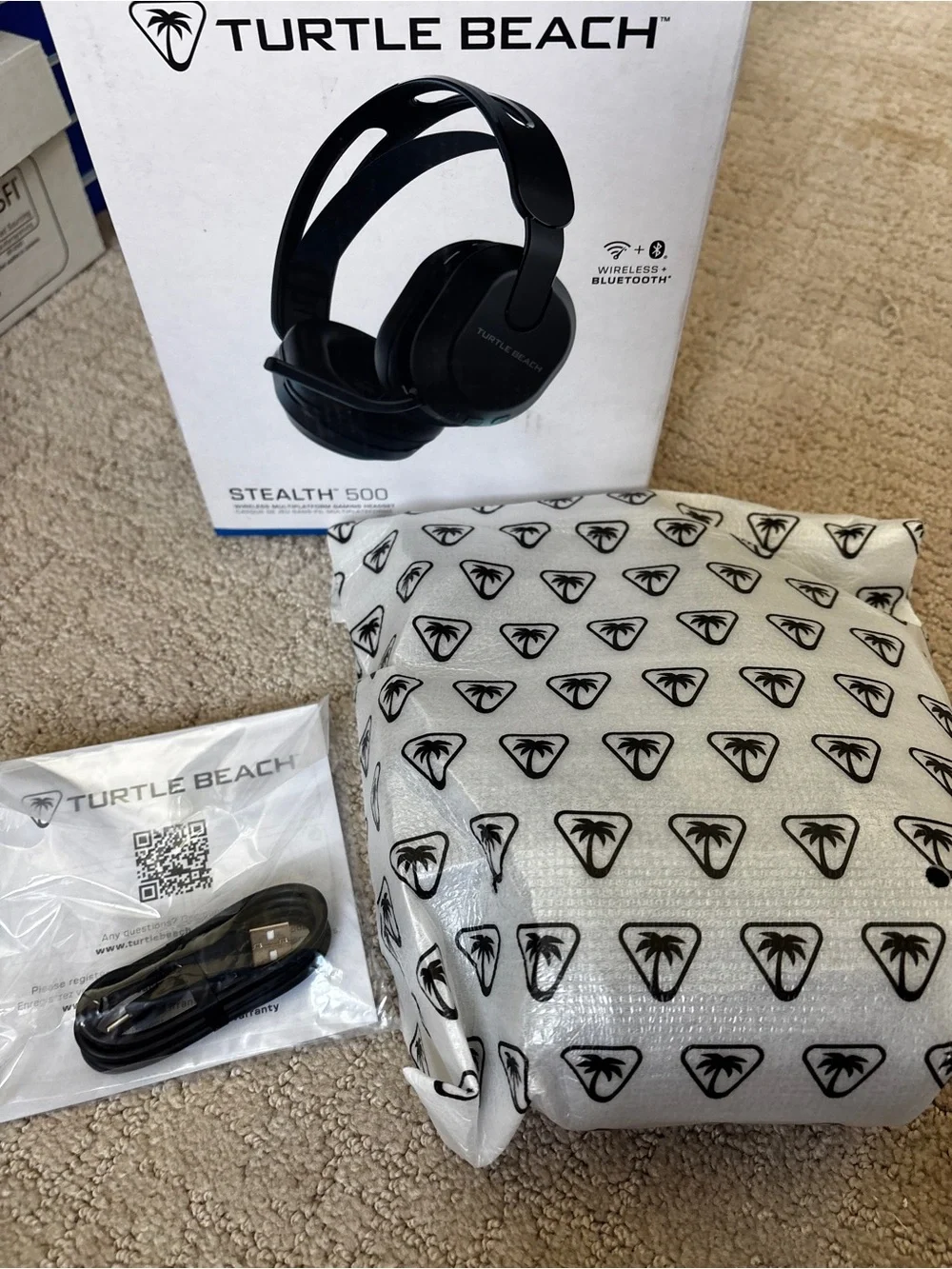 Turtle Beach Stealth 500 Wireless Gaming Headset - Black - multiplatform